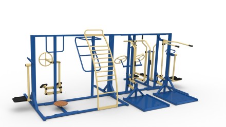 Комплекс с тренажерами YTR003
