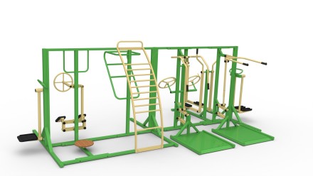 Комплекс с тренажерами YTR003