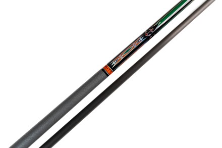 Кий / пирамида 2-pc "Winner Carbon 019" (черно-зеленый)