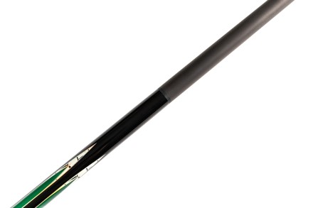 Кий / пирамида 2-pc "Winner Carbon 019" (черно-зеленый)