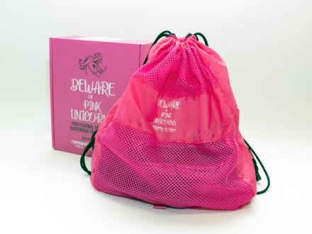 Петли для функционального тренинга PINK UNICORN со скакалкой в подарок