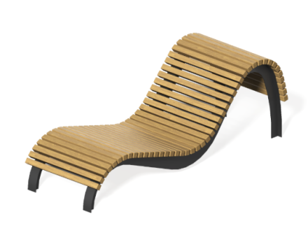 Шезлонг  "Волна"
