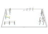 Спортивный уличный Комплекс К-2