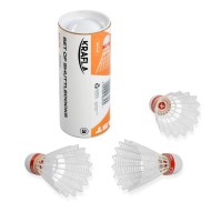 Комплект воланов для бадминтона KRAFLA SH-W300F (3 шт)