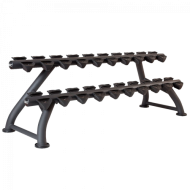 Горизонтальная стойка для хранения гантелей на 10 пар UFC