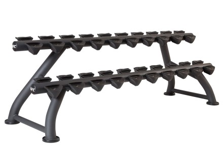 Горизонтальная стойка для хранения гантелей на 10 пар UFC