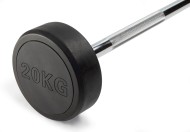 Штанга неразборная обрезиненная 20 кг. Прямой гриф. VictoryFit VF-DX4200 Штанга неразборная обрезиненная 20 кг. Прямой гриф. VictoryFit VF-DX4200