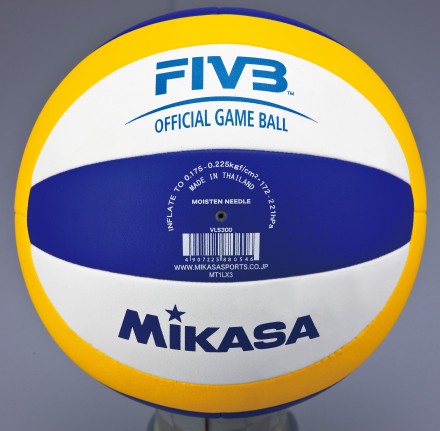 Мяч волейбольный пляж. FIVB Mikasa (№ 5) VLS 300 																