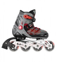 Раздвижные роликовые коньки MC PUNTO bordo, S (31-34)