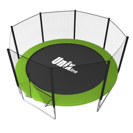 Батут UNIX Line Simple 12 ft Green (outside)