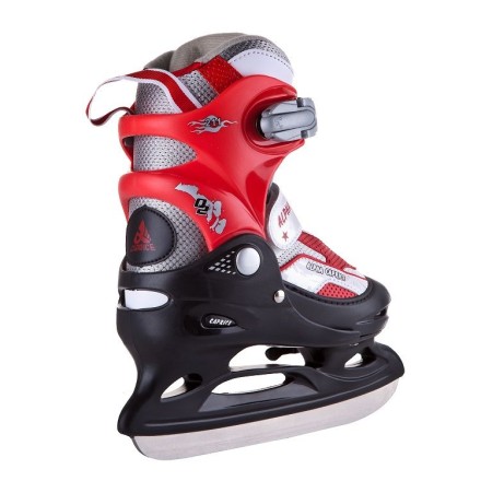 Раздвижные полумягкие коньки PW-185 red