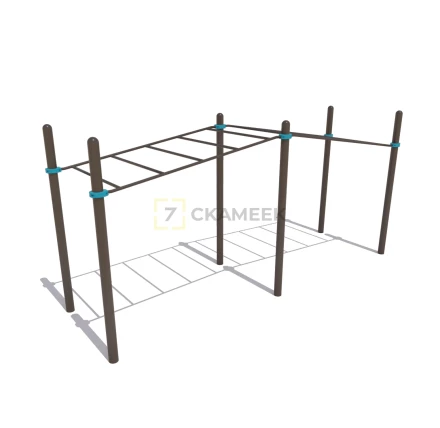 Рукоход разноуровневый (2 секции)