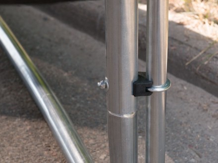 Батут "Winner Classic" (14 футов, верхняя + нижняя защитные сетки и лестница в комплекте)