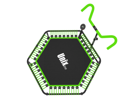 Батут спортивный UNIX Line FITNESS Green PRO (130 cm)