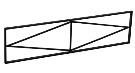 Уличное ограждение «Геометрия 2»  