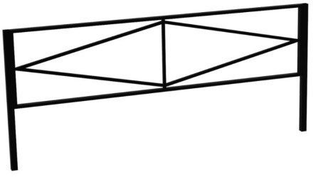 Уличное ограждение «Геометрия 2»  