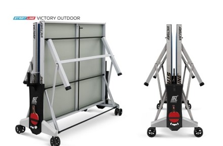 Стол теннисный VICTORY 6 Всепогодный  (синий)