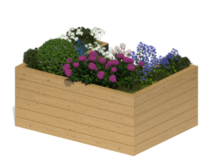 Приподнятый сад для людей с ограниченными физическими возможностями