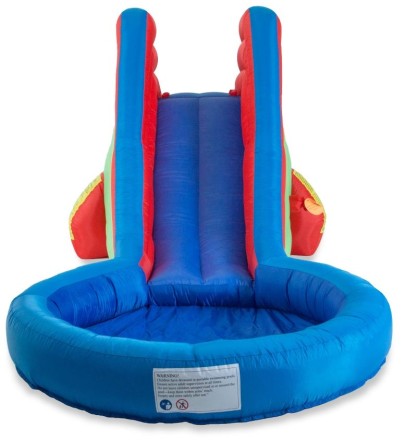 Надувной батут FreeTime Сюрприз с горкой и водой PJ-78324