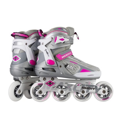 Роликовые коньки MC EXPERT Female pink, р. 36