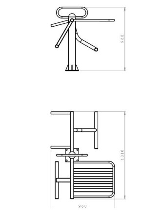 YT67 Тренажер Пресс + Гиперэкстензия