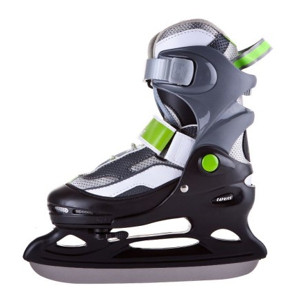 Раздвижные полумягкие коньки PW-185 Green