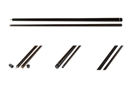 Кий / пирамида 2-pc "Winner Carbon 010" (черный)