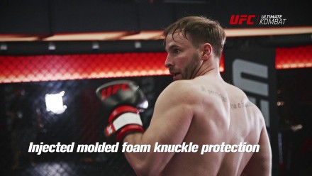 UFC Перчатки MMA для работы на снарядах чёрные - 16 Oz
