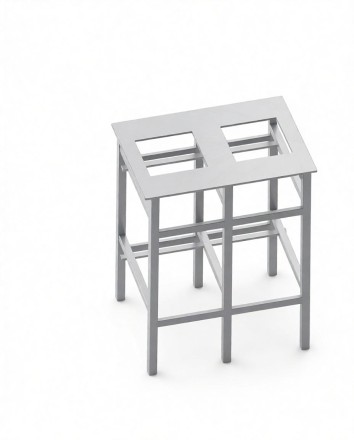 Каркас фундамента для  качалки на  двойной европружине  