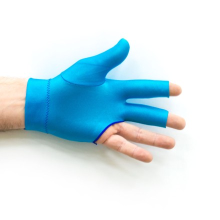 Перчатка бильярдная "PB" (светло-синяя)