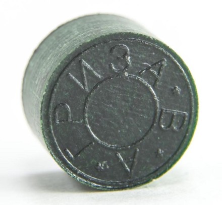 Наклейка для кия "Гриза II" (H+) зеленая 13.5 мм