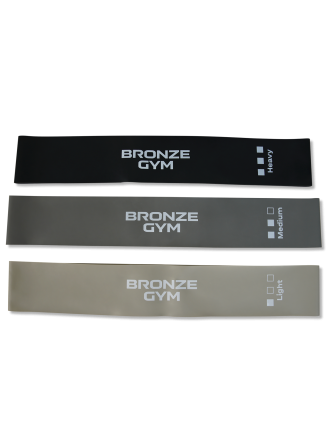Комплект мини-лент BRONZE GYM, 3 шт. Комплект мини-лент BRONZE GYM, 3 шт.