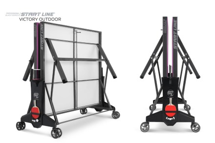 Стол теннисный VICTORY 6 Всепогодный  (черный) 