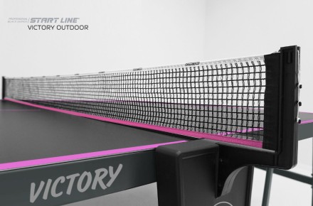 Стол теннисный VICTORY 6 Всепогодный  (черный) 