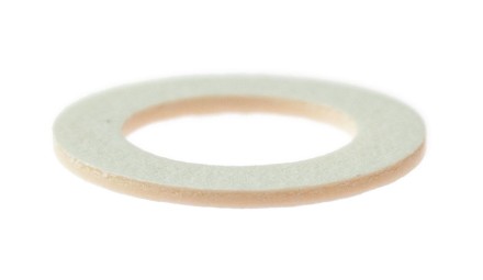 Кольцо пластиковое для шафта упаковка 25 шт. (белое, 1.6мм, н/д 25мм, в/д 16мм)