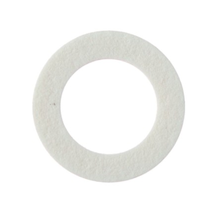 Кольцо пластиковое для шафта упаковка 25 шт. (белое, 1.6мм, н/д 25мм, в/д 16мм)
