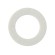 Кольцо пластиковое для шафта упаковка 25 шт. (белое, 1.6мм, н/д 25мм, в/д 16мм)