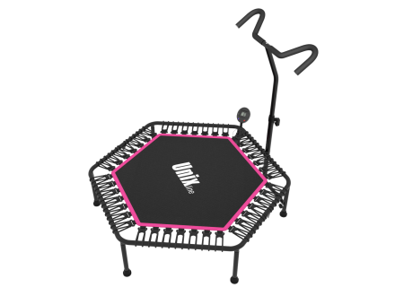 Батут спортивный UNIX Line FITNESS Pink PRO (130 cm)