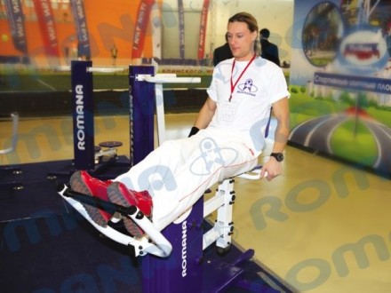 Уличный тренажер - Жим ногами СО-3.1.65.01 Уличный тренажер - Жим ногами СО-3.1.65.01