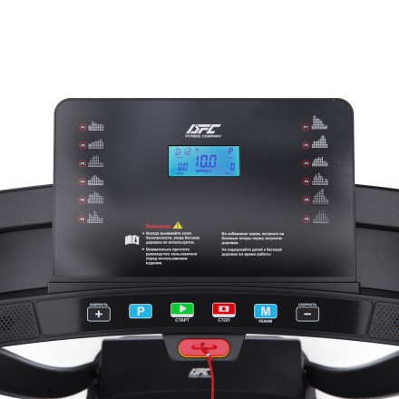 Беговая дорожка DFC Blues чёрная Беговая дорожка DFC Blues чёрная