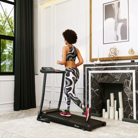 Беговая дорожка DFC Blues чёрная Беговая дорожка DFC Blues чёрная