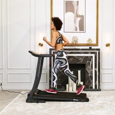 Беговая дорожка DFC Blues чёрная Беговая дорожка DFC Blues чёрная