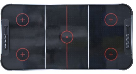 Игровой стол - аэрохоккей "High Speed" 5 ф (черный)