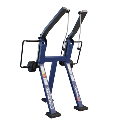 Веревочная вертикальная тяга стоя с изменяемой нагрузкой MB 7.46