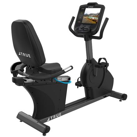 Горизонтальный велотренажер TRUE RC400 с консолью Envision 9 Горизонтальный велотренажер TRUE RC400 с консолью Envision 9