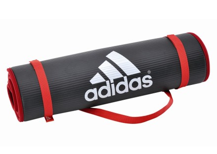 ADMT-12235  Тренировочный коврик (фитнес-мат) Adidas мягкий, 10 мм