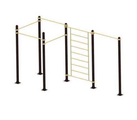 YSK55 Пять турников и шведская стенка