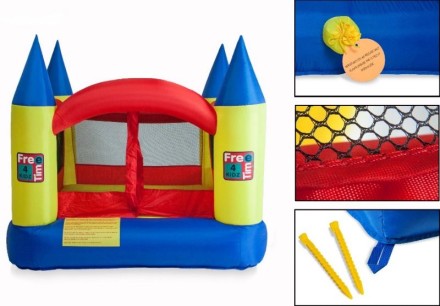 Надувной батут FreeTime Волшебный замок мини PJ-78311N