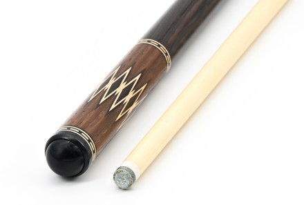 Кий / пирамида 2-pc "Vantex" (дебито, черный граб, граб) корона