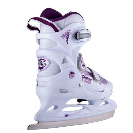 Коньки раздвижные PW-190 White